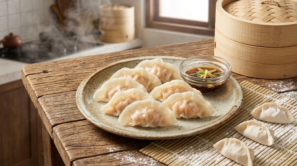 三文魚水餃
