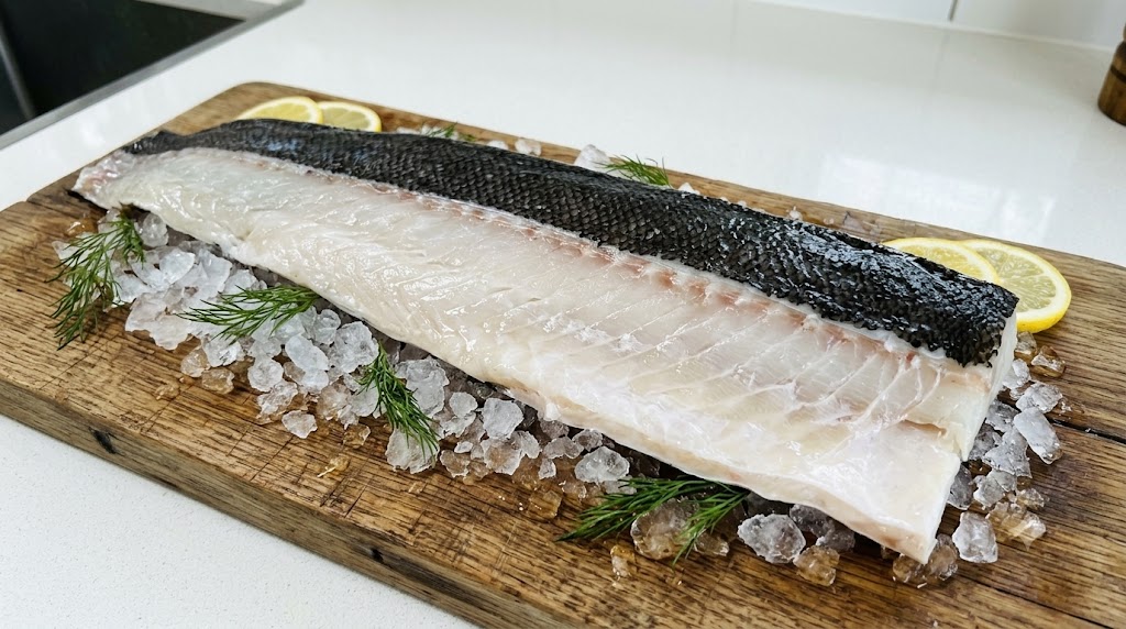 黑鱈帶皮魚片